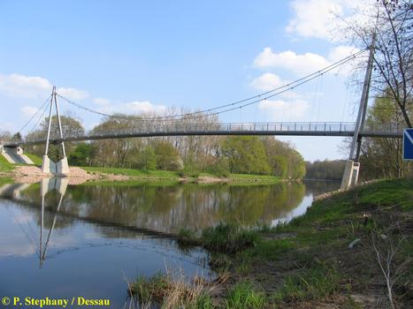 Gröna Suspension bridge; Saxony-Anhalt
