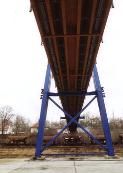 Pont à haubans de Wolfen, Saxe-Anhalt