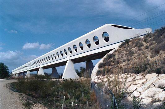 Eisenbahnbrücke Osera de Ebro
