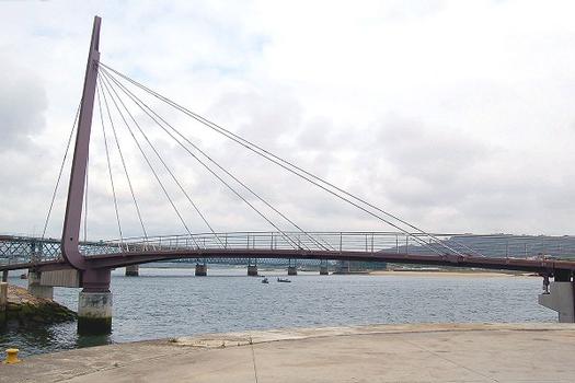 Schrägseil- und Drehbrücke in Viana do Castelo