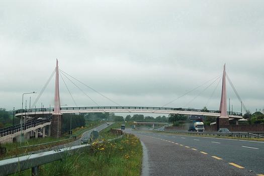Footbridge over N8