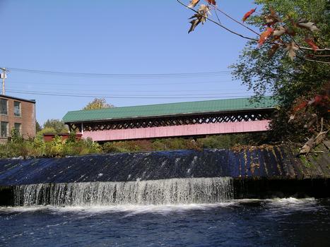 West Swanzy Covered Bridge: or Thompson Covered Bridge, West Swanzy, New Hampshire, USA
