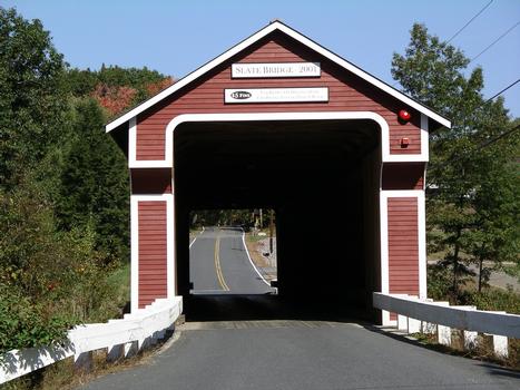 Slate Covered Bridge, Swanzy, New Hampshire