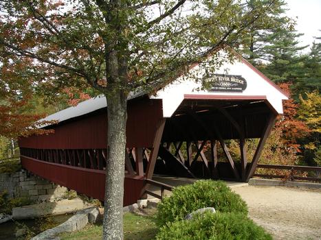 Swift River Covered Bridge, Conway, New Hampshire, USA