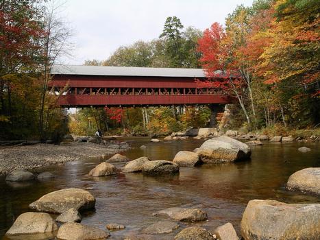 Swift River Covered Bridge, Conway, New Hampshire, USA