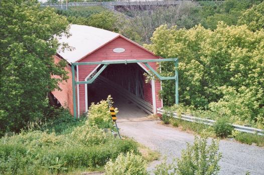 Pont Étienne-Poirier, Saint-Célestin, Québec, Canada
