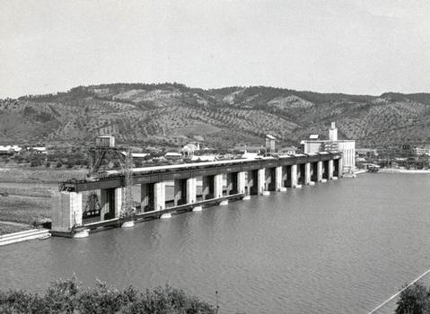 Belver Dam on Tagus