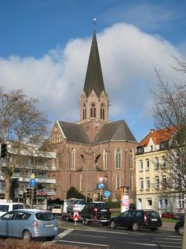 Stiftskirche Dortmund-Hörde, Ansicht von Südosten