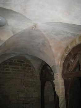 Kreuzgewölbe in der Doppelkapelle
