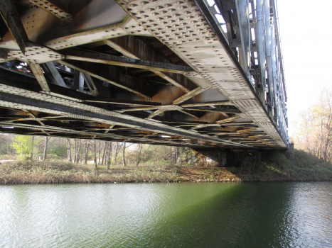 Eisenbahnbrücke Nr. 359-3:Ansicht von Südosten.
