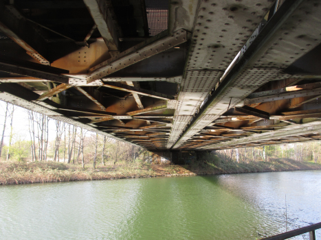 Eisenbahnbrücke Nr. 359-1 : Blickrichtung nach Norden