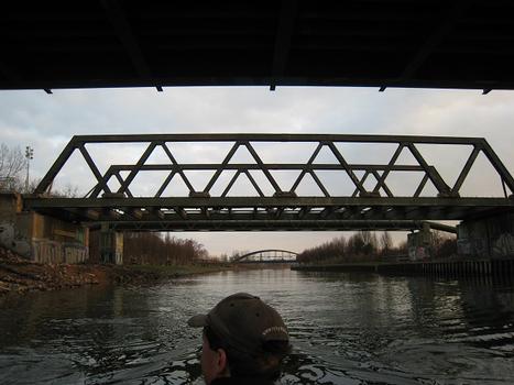 Lindenhorster Brücke von Süden