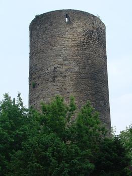 Burgturm von Südwesten