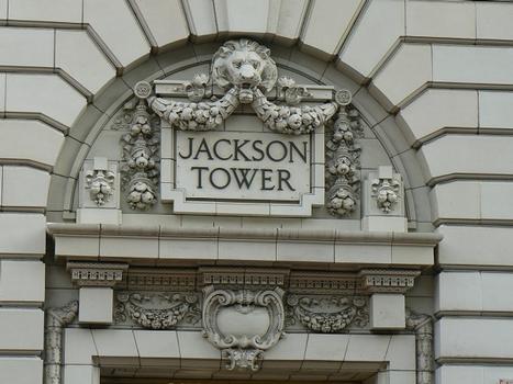 Jackson Tower - Lobby entrance decoration