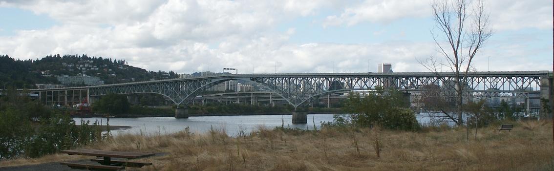 Ross Island Bridge, Willamette River, Portland
