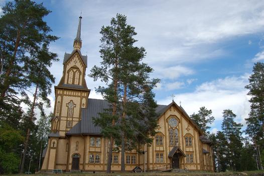 Kirche von Lapinlathi, Lapinlathi, Ita-Suomen Lääni, Finnland