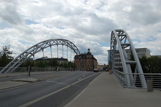 Luitpoldbrücke, Bamberg, Oberfranken, Bayern, Deutschland