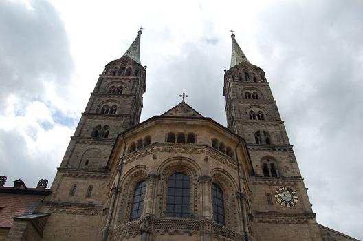 Bamberger Dom, Bamberg, Oberfranken, Bayern, Deutschland