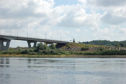 Brücke über die Memel zwischen Jurbarkas und Kiduliai, Litauen