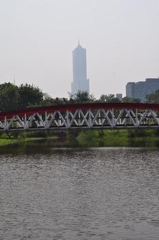Bridge in Central Park, Kaohsiung, Taiwan