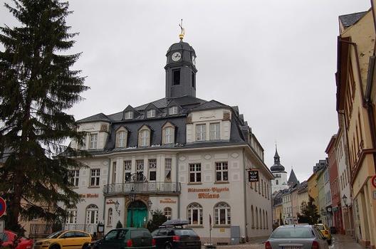 Rathaus, Schwarzenberg, Aue-Schwarzenberg, Sachsen