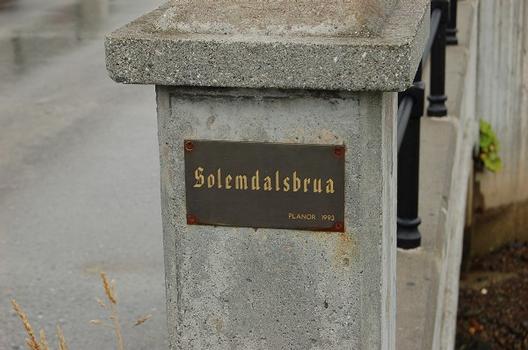 Solemdalsbrua, Molde, Møre og Romsdal, Norwegen