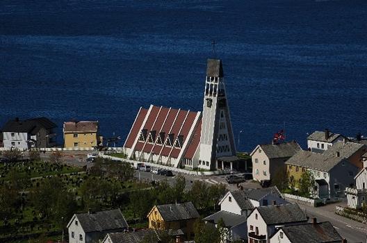 Hammerfest Kiche, Hammerfest, Finnmark, Norwegen