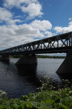 Railway Bridge, Rovaniemi, Lappland, Finnland