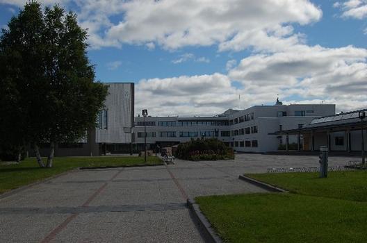 Rathaus, Rovaniemi, Lappland, Finnland