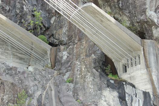 Erfjord Brücke, Erfjord, Rogaland, Norwegen