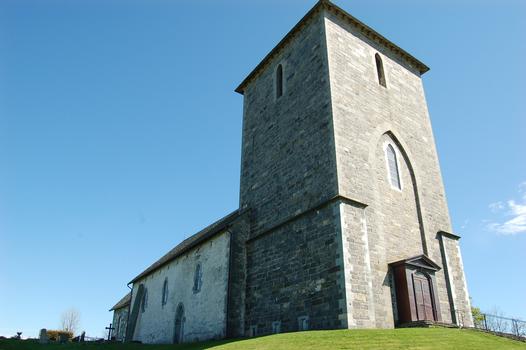 Olavs-Kirche, Avaldsnes, Rogaland, Norwegen