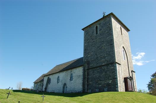 Olavs-Kirche, Avaldsnes, Rogaland, Norwegen