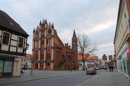 hist. Rathaus, Tangermünde, Landkreises Stendal, Sachsen-Anhalt