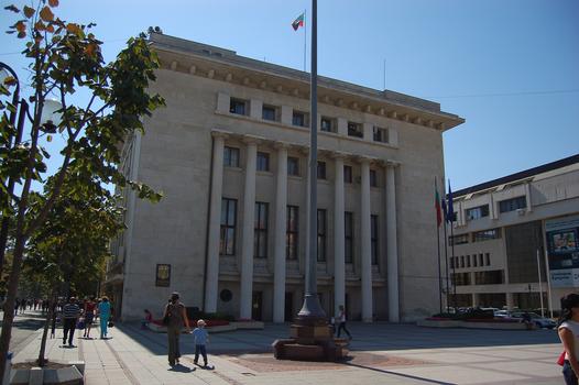 Rathaus, Burgas, Bulgarien