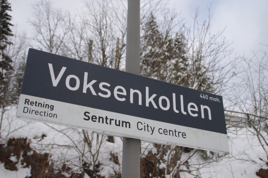 U-Bahn-Station Voksenkollen