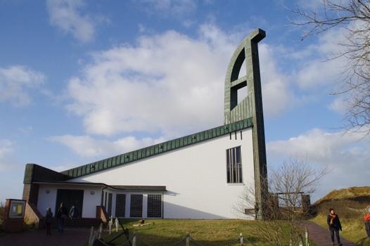 St. Nikolaus Kirche, Langeoog, Niedersachsen, Deutschland