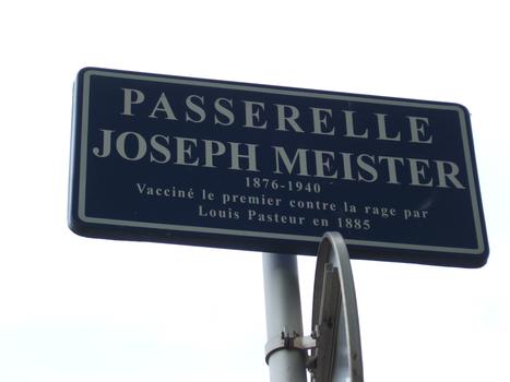 Joseph Meister Footbridge, Strasbourg