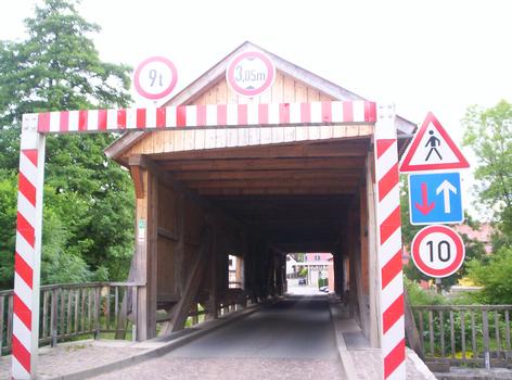 Holzbrücke Buchfart