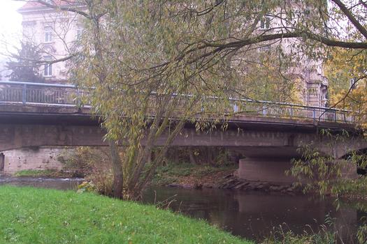 Bridge carrying the L 1124 across the Werra at Meiningen