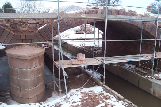 Rénovation / reconstruction du pont sur la Helme à Kelbra