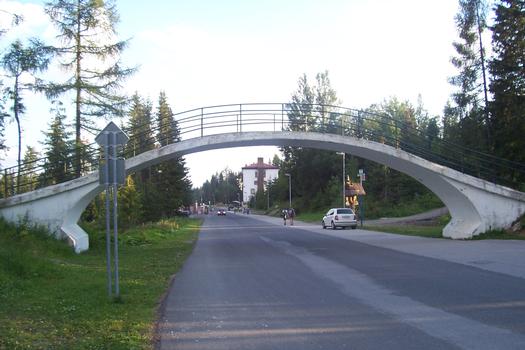 Fußgängerbrücke in Strbske Pleso