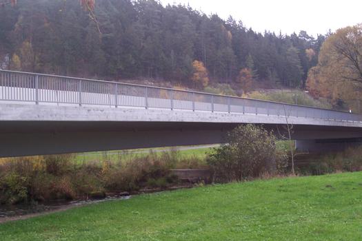 Pont de la B 89 sur la Werra à Leutersdorf