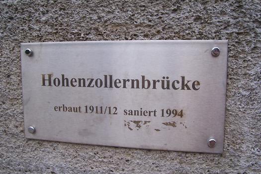 Hohenzollernbrücke Erfurt (Thüringen): Bogenbrücke über den Flutgraben Baujahr 1911/12 Material: Stampfbeton Instandsetzung: 1992/1994 Sie ist die einzige Brücke in Erfurt mit Skulpturenschmuck