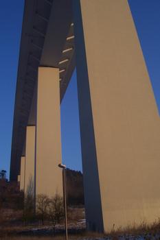 A 4 motorway bridge near Eisenach