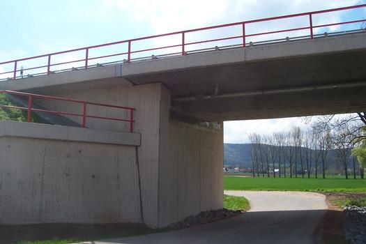 Wipperbrücke im Zuge der L 1011 bei Bleicherode (Zubringer BAB 38)
