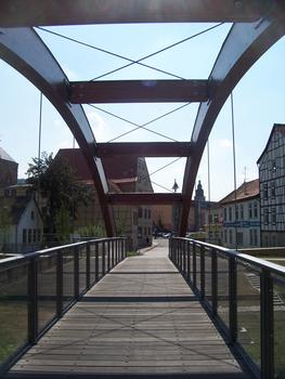 Brücke über die Wipper in Sondershausen, Thüringen