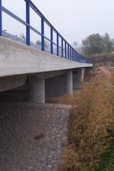 Pont de la B4 sur la Wipper à Sondershausen