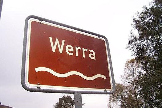 Werra-Flutgrabenbrücke in Wernshausen