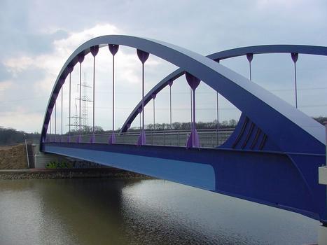 Pont-route sur le canal de Dortmund-Ems à Münster-Hiltrup