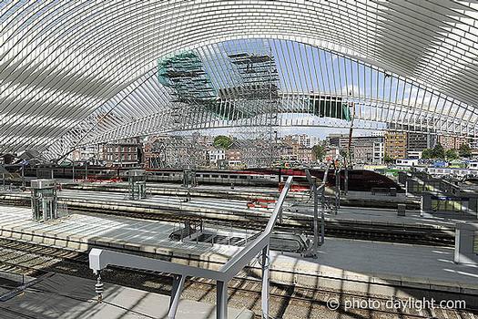 Liège-Guillemins Railway Station: Santiago Calatrava, Architect and Engineer Management Euro Liège TGV